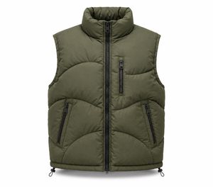 Gilet matelassé métallisé brillant pour femme avec logo personnalisé, fermeture éclair intégrale, léger et chaud - Product Image 1