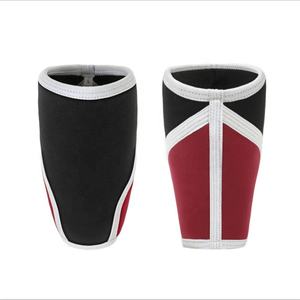 OEM vente en gros, genouillères de musculation antidérapantes 5mm 7mm, genouillères de musculation en néoprène pour l'entraînement de gymnastique, genouillères élastiques d'haltérophilie - Product Image 2