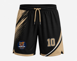Pantalones Cortos de Fútbol Sublimados Personalizados, Transpirables, Talla Grande, que Absorben la Humedad, para Hombre y Mujer, Ropa Deportiva Personalizada, Servicio OEM, Bajo Costo - Product Image 1
