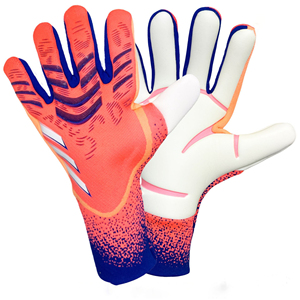 ถุงมือผู้รักษาประตูแบบมืออาชีพ ทำจากยางลาเท็กซ์ธรรมชาติใหม่ สำหรับผู้ใหญ่ ป้องกันการลื่น ฝ่ามือทำจากหนัง ถุงมือฟุตบอลลาเท็กซ์ ระบายอากาศได้ดี - Product Image 6