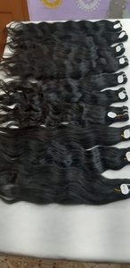 Extensions de cheveux humains afro-américains en bande naturelle avec cuticule frontale lisse et soyeuse alignée - Product Image 2