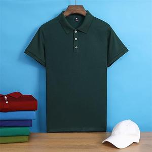 เสื้อโปโลแขนสั้นสีทึบสำหรับผู้ชาย เสื้อโปโลแฟชั่นสำหรับผู้ชาย - Product Image 4