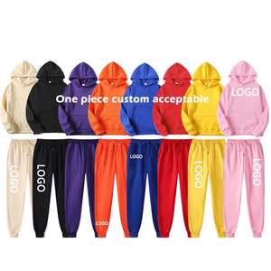 Offre Spéciale – Survêtements à Capuche Personnalisés Respirants en Polaire Technique – Ensembles Unisexe – Vêtements de Sport pour Hommes avec Cordon de Serrage – Style Streetwear - Product Image 1