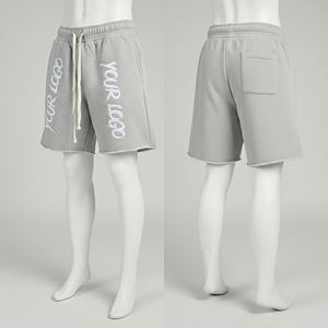 High Street Wholesale Summer Casual Wear Fashionable Women's <b>Shorts</b> 100% Cotton Plus Size Solid Style Elastic Waist Sweat <b>Shorts</b> - Product Image 6