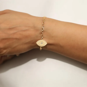 Pulsera de Cadena de Eslabones Ovalados con Diamantes Naturales y Diamantes Cultivados en Laboratorio, Oro Sólido de 18K, Joyería Ajustable para Mujer, Regalo de San Valentín - Product Image 5