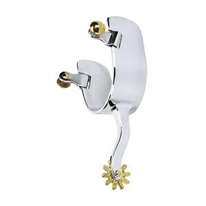 อุปกรณ์ขี่ม้าสแตนเลสสีพื้นแบบทึบ - Product Image 4