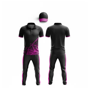 Impression par sublimation d'uniformes de cricket professionnels |   Tenue complète d'équipe de cricket pour hommes, femmes et jeunes : polo et pantalon - Product Image 5