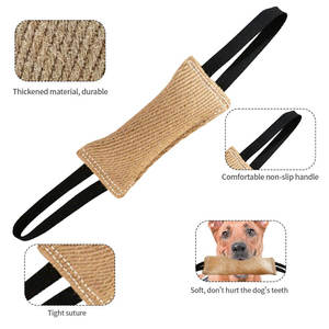 Juguete de Cuerda de Yute de Fibra Natural para Perros – Juguete Seguro para Masticar, Ayuda a Limpiar los Dientes y Reduce el Aburrimiento - Product Image 5
