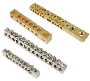 High on Demand Aluminum Neutral Link <b>Terminal</b> Grounding Block with Clear Cover for Electrical Panel for Export Sale - Product Image 1