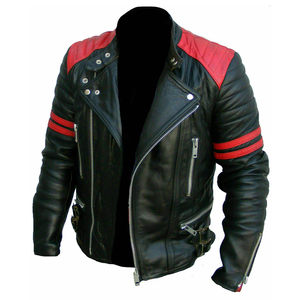 Mens <b>Leather</b> <b>Jacket</b> Premium Luxury Soft Genuine <b>Leather</b> Classic Casual <b>Winter</b> Fashion Collection - Product Image 6