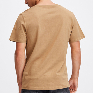 T-shirts décontractés pour hommes à manches longues, 100% coton respirant, écologiques, avec logo personnalisé, service OEM en gros, différentes couleurs - Product Image 3