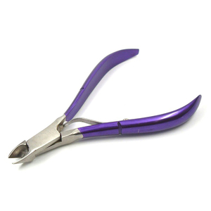 Best High Quality Long Handle Full Stainless Tissue Eco Steel Manicure Pedicure Tool Nail Cutters Nail Tissue Nippers - Product Image 1