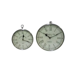 Reloj de Pared de Metal Estilo Vintage |   Reloj de Pared de Cuarzo con Números Romanos | Reloj de Pared Decorativo para Sala de Estar, Oficina, Decoración del Hogar - Product Image 3