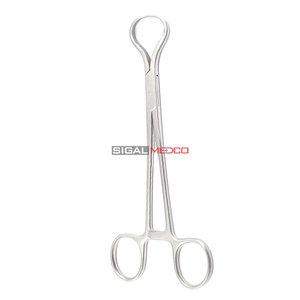 Pinzas para Sujetar Huesos de 7 Pulgadas con Mandíbula Dentada, Instrumento Quirúrgico Ortopédico de Acero Inoxidable, Manual, Reutilizable, de Precisión - Product Image 3