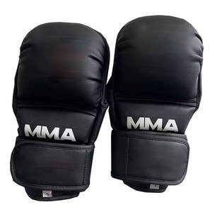 Guantes de MMA de Medio Dedo con Agarre Superior para Entrenamiento y Sparring, Transpirables, Ligeros, para Entrenamiento de Fuerza y Rendimiento - Product Image 4