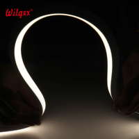 Tira de LED de Neón Flexible de Bajo Voltaje (12V/24V) de 5m, Curvable Verticalmente, para Decoración Interior e Iluminación de Contornos