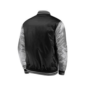 เสื้อแจ็คเก็ตบอมเบอร์ระบายอากาศได้ดี เสื้อแจ็คเก็ตบอมเบอร์แบบซิปสำหรับผู้ชาย เสื้อคลุมกันหนาว ให้ความอบอุ่นและสบายตลอดวัน ราคาสมเหตุสมผล บริการ OEM - Product Image 2