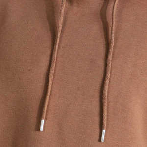 Custom <b>Men's</b> Oversized Brown Hoodie Streetwear Cotton Heavyweight Drop Shoulder Pullover Blank <b>Plain</b> Sweatshirt <b>Men</b> <b>Hoodies</b> - Product Image 4