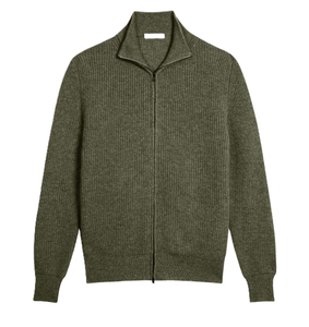 Suéter de Lana 100% para Hombre, con Cierre, Color Sólido, Manga Larga, Alta Calidad, Transpirable, Informal, para Otoño, con Logotipo Personalizado - Product Image 6