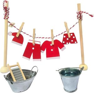Centro de mesa navideño más vendido con elementos festivos coloridos para decoración de la mesa de comedor - Product Image 4
