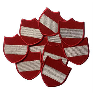 Parches Bordados Personalizados Termoadhesivos con Diseños de Banderas (Múltiples Diseños) Material de PVC para Textiles del Hogar - Product Image 3