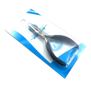 Custom Logo Packaging High Quality <b>3</b> inch <b>Mini</b> Chain Nose Pliers Jewelry Making Wire Wrapping Beading and Craft Repair Tool OEM - Product Image 1