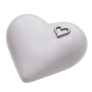 Best Selling High Quality Metallic Heart Shaped Small Keepsakes Cremation Urn <b>for</b> Human <b>Ashes</b>-Customizable Design Capacity Uzair - Product Image 5