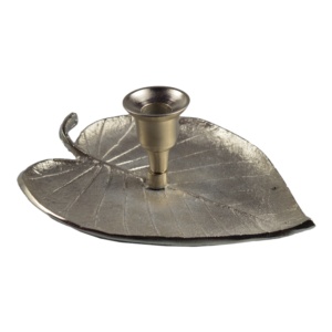 Aluminium <b>Silver</b> Classic Design Candle Stand With Plated Finishing Design Candle Holder Home Villa Dinner and Wedding Design - Product Image 1