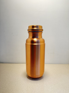 Premium Plain Pure Copper Water Bottle 1300ml Matte Brushed Finish Ayurvedic Copper Flask Leakproof Gym Sports Metal Drinkware - Product Image 6