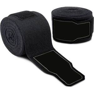 Trendy <b>Boxing</b> Hand Wraps Wholesale Soft Breathable Cotton Elastic Wrist Support Eco-Friendly Adjustable Custom Manufacturing for - Product Image 3