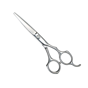 Tijeras Profesionales para Peinar el Cabello, Tijeras de Peluquería de Acero Inoxidable para Uso en Salón, Hoja Afilada, Diseño Ergonómico de Mango - Product Image 2