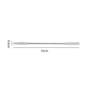 Espátula de maquillaje de acero inoxidable, herramienta para mezclar cosméticos, paletas de cosméticos de doble cabezal, espátulas para mezclar amalgamas de maquillaje para belleza, 6 uds. - Product Image 3