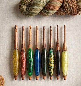 Belladec High Quality Best Selling Durable Eco-Friendly Resin Handcrafted <b>Crochet</b> <b>Hooks</b> Best Gift Women Multi Size - Product Image 5