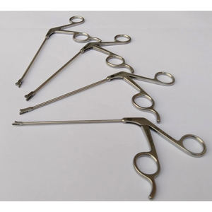 Ensemble de 6 rongeurs intervertébraux réutilisables SURGINEXA de haute qualité pour laminectomie, instruments chirurgicaux orthopédiques à baïonnette pour hôpital - Product Image 1