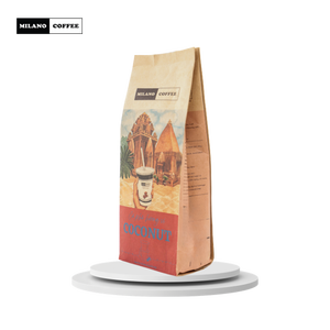 กาแฟเวียดนาม ลัมดง อาราบิก้า รสชาติมะพร้าว คั่วกลาง คุณภาพสูง รสขม ขายส่ง รับผลิตแบบ OEM แบรนด์ส่วนตัว กาแฟมิลาโน - Product Image 5