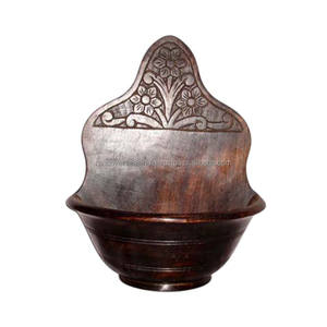 Support d'étagère murale en bois fabriqué à la main au design moderne Solution de décoration intérieure unique et élégante à suspendre à un prix raisonnable - Product Image 2