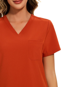 Professional Nurse Scrubs Uniform <b>Set</b> Custom Logo Medical Wear Short Sleeve Unisex Hospital Nursing Scrub Suits Customized - Product Image 4