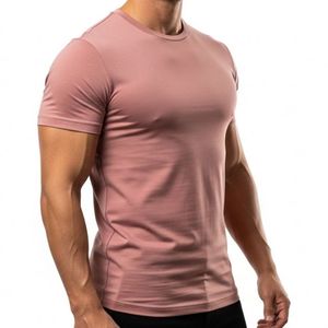 Camiseta Oversize de Algodón para Hombre, Estilo Urbano, Ligera, Transpirable, con Logotipo Personalizado, Venta al Por Mayor, Fabricante, Camiseta Casual - Product Image 5