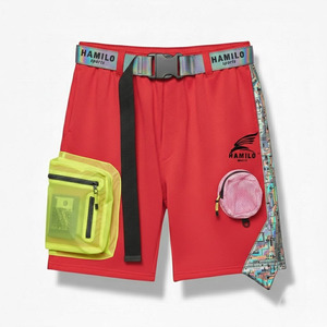 Shorts Homme Légers 2025 en Coton/Polyester, Taille Élastique, Respirants, Coupe Ample, Style Urbain - Product Image 2