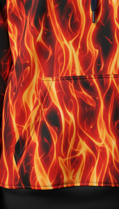 Sweat à capuche unisexe oversize haut de gamme pour l'hiver, avec design brodé par sublimation de qualité supérieure, idéal pour la mode urbaine décontractée - Product Image 6