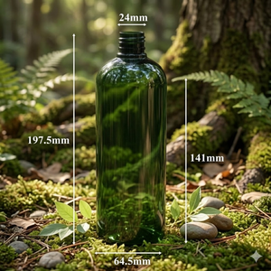 Luxury Frosted PET Plastic Cosmetic Packaging <b>Bottles</b> with <b>Pump</b> 100ml/200ml/500ml Capacity Vietnam Manufacturer - Product Image 4