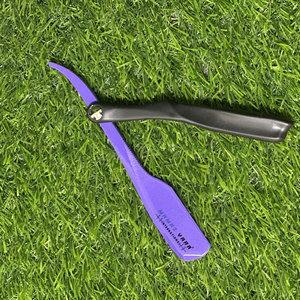 Professional Straight Barber Pinch Razors Face Shaving Plastic Handle Manual Folding Hair Shaving Razor Cut Throat Salon - Product Image 4