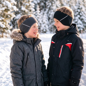 Cache-oreilles en polaire pour enfants, bandeau chaud d'hiver réglable pour le sport - Product Image 6