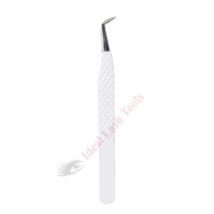 Fiber Tip Grafted Eyelash Extension Tweezers High Quality Degree Volume <b>Lash</b> Extension Tools Professional Eyelash Tweezer - Product Image 3