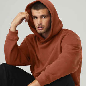 Sudadera Clásica Extra Grande para Hombre, 100% Mezcla de Algodón, Sudadera Informal de Invierno para Uso Diario con Bolsillo Canguro y Cordón Ajustable - Product Image 5