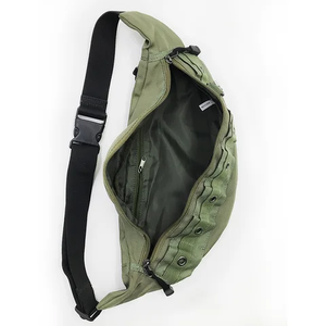 Sac banane bandoulière en cuir vert sarcelle pour homme, étanche, pour le sport et les activités de plein air, idéal pour l'aéroport - Product Image 5