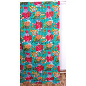 Nouvelle Couette Kantha en Coton Faite à la Main, Motif Indien Imprimé en Patchwork, Magnifique Décoration d'Intérieur, Jeté de Lit, Couvre-lits de Créateur, Vente en Gros - Product Image 3