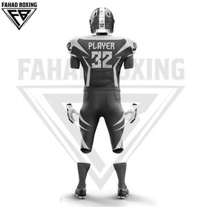 Camisetas y Pantalones de Fútbol Americano de Tela Ligera con Diseño Personalizado, Sublimación, Tallas Grandes, Poliéster - Product Image 3