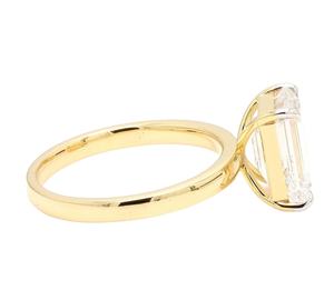 แหวนเพชรเปล่งประกายคุณภาพสูงพร้อม4.02 VS2แล็บเพชร IGI ได้รับการรับรอง-ส่งตรงจากอินเดีย - Product Image 3