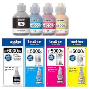 Bro-ther D60 BT5000 4-Pack for <b>Ink</b> <b>Refill</b> Kits for T820dw T825dw T810w T910dw - Product Image 2